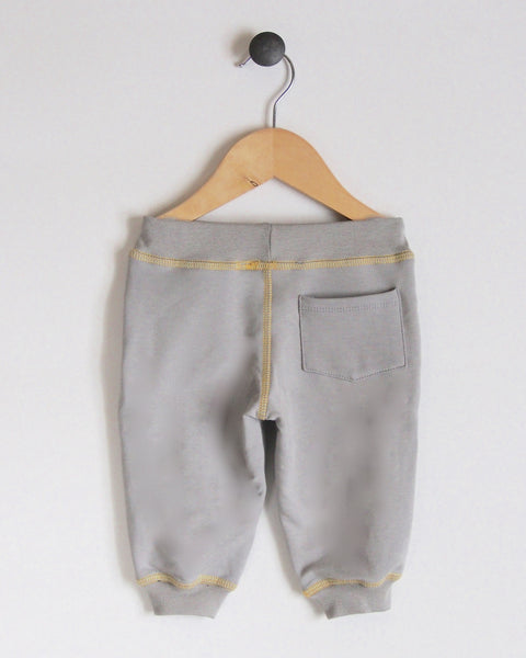 Pantalon de jogging en gris